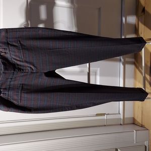 Anthropologie, size 12 pants, by Cartonnier, plaid, warm flannel-like material